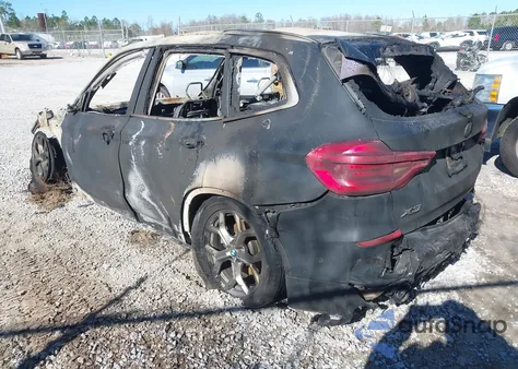 2020 BMW X3 Sdrive30I from USA, damaged, VIN 5UXTY3C07LLU72328